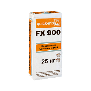 Купить FX 900 Плиточный клей, высокоэластичный Quick-mix, (72341), 25кг в Иркутске