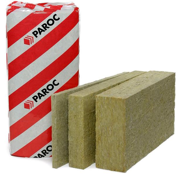 Базальтовая теплоизоляция  Paroc eXtra 50 1200x600мм (0.576м3), уп. (снято с производства)