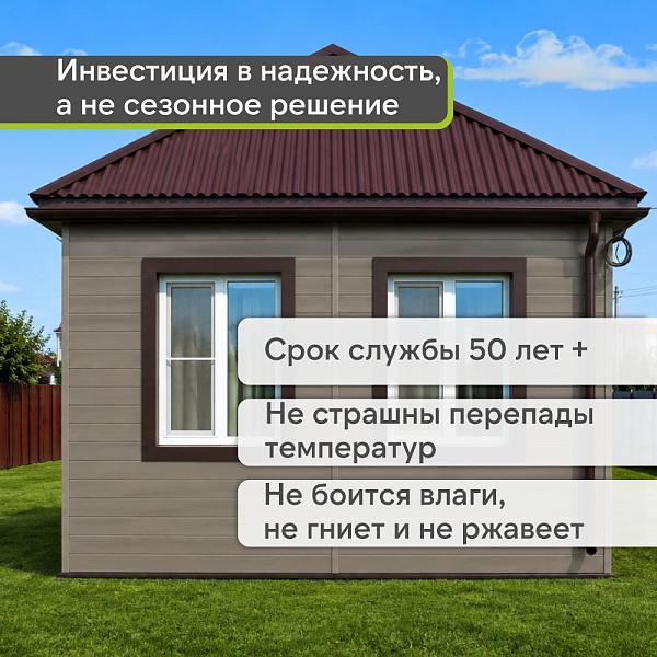 Docke ПРЕМИУМ Сайдинг D6S Брус 3600х300 1.08м2 Сосна