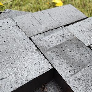 Тротуарный кирпич Westerwalder Klinker Classic 200x100x40мм  — PK815 Schwarz Bunt Edelglanz