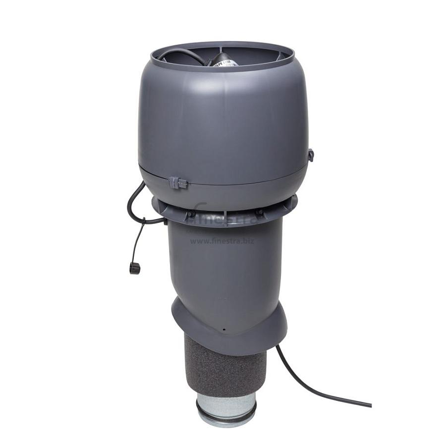 Вентиляционная труба Vilpe E190 P/125/500 вентилятор с шумопоглотителем 0-500 м3/час