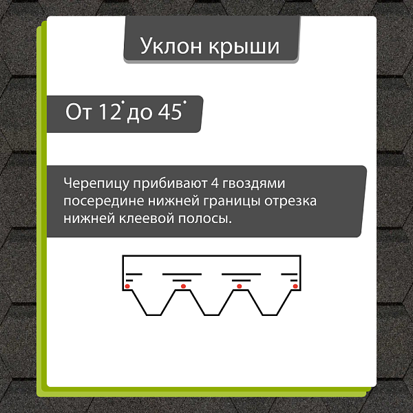 Гибкая черепица Docke ОРИДЖИНАЛ Шестигранник 4,1м2/уп Серый