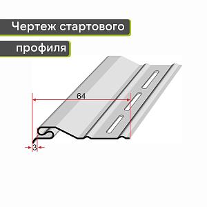 Docke Стартовый профиль 3000мм