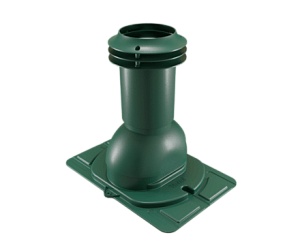 Купить Выход вентиляции канализации Viotto с универсальным проходным элементом RAL 6005 Зеленый мох в Иркутске