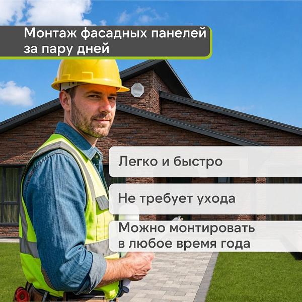 Панель Docke ПРЕМИУМ ШТАЙН 1196х426мм 0.44м2 Темный орех
