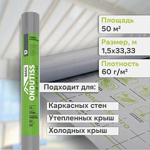 Ondutiss BASIC D гидроизоляция 50м2