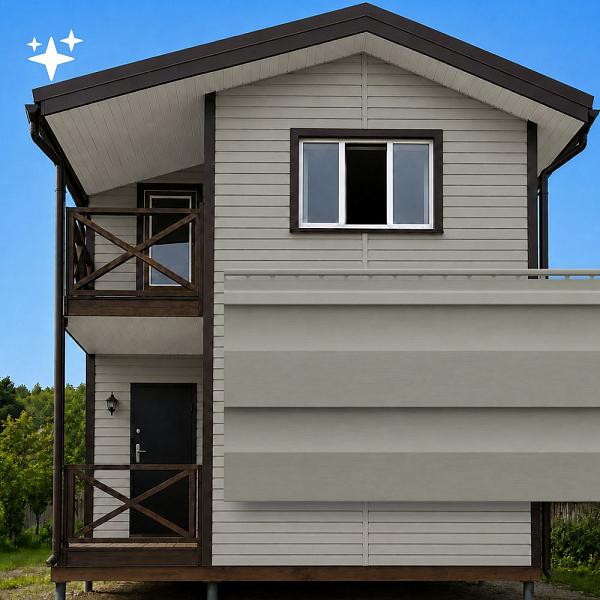 Docke ПРЕМИУМ Сайдинг D4.5D 3600х232мм 0.84м2 Пихта