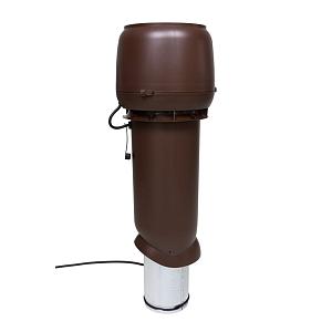Купить Вентиляционная труба Vilpe E 220 P/160/700 с вентилятором 0-800 м3/час коричневый 73464 в Иркутске