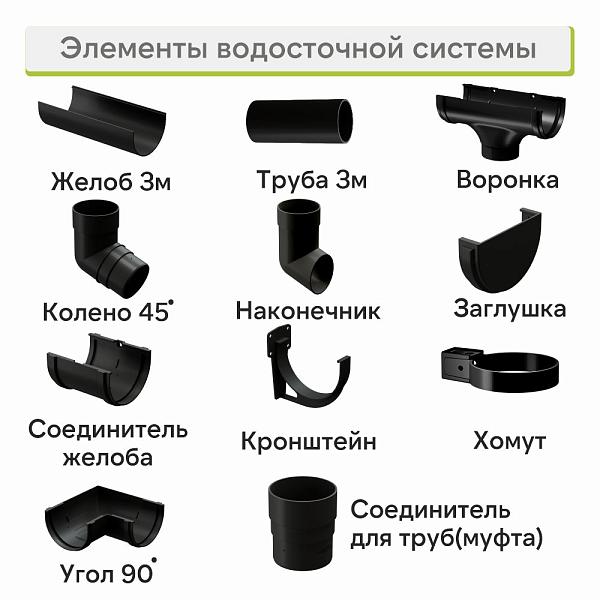 Docke ПРЕМИУМ Хомут универсальный Карбон