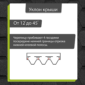 Гибкая черепица Docke КОМФОРТ Стамбул 4,1м2/уп  — Асфальт