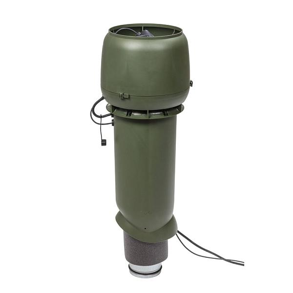 Вентиляционная труба Vilpe ECo 190 P/125/700 вентилятор с шумопоглотителем 0-700 м3/час зеленый 737306