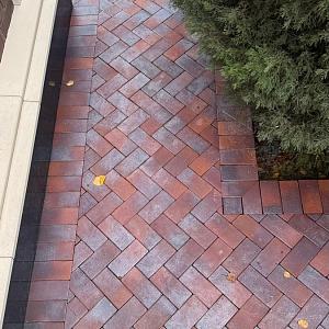 Тротуарный кирпич Westerwalder Klinker Classic 200x100x40мм  — PK810 Violettblau Geflammt