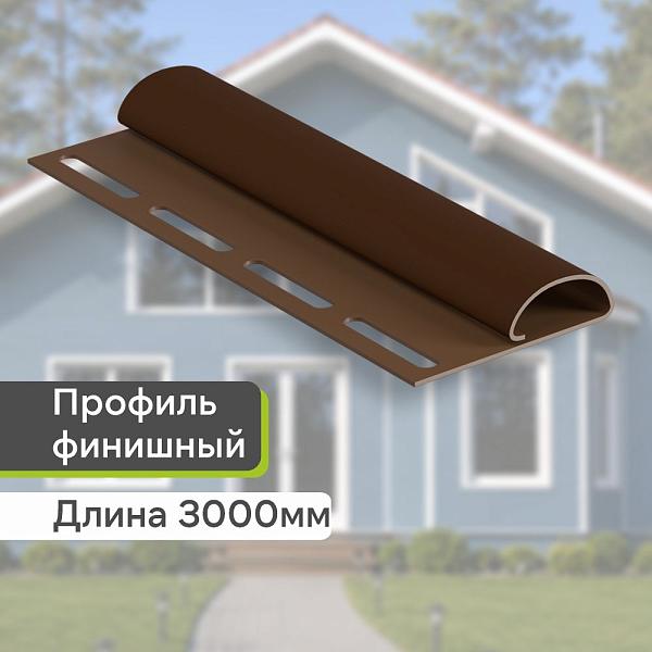 Docke Финишный профиль 3000мм Каштан
