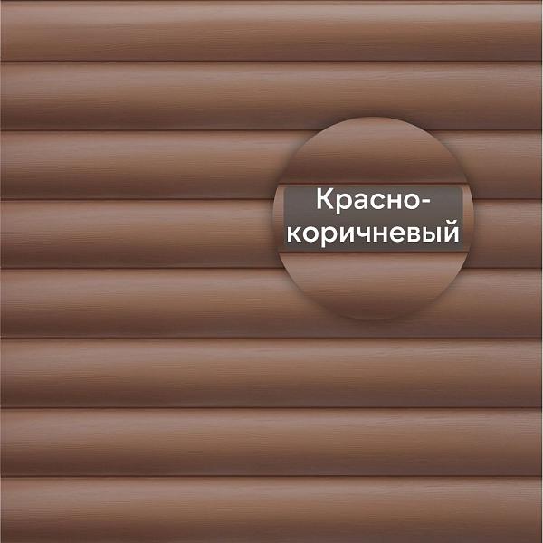 Панель акриловая двухпереломная Blockhouse АП 3100х320мм 0.99м2 Красно-коричневый