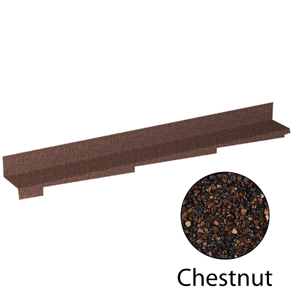Примыкание резное левое Gerard 1200мм Chestnut 121