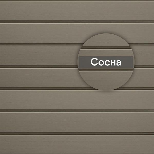 Docke ПРЕМИУМ Сайдинг D6S Брус 3600х300 1.08м2 Сосна