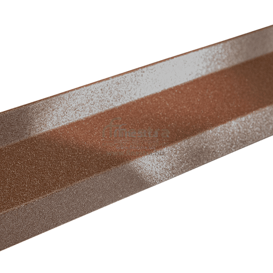 Планка примыкания 2500х0.5мм Ф3 шоколадно-коричневая