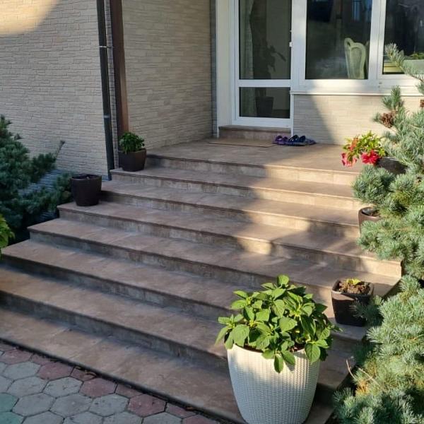 Угловая ступень флорентинер WesterWalder ATRIUM 320х320х9.5мм WK31140 Grau-braun