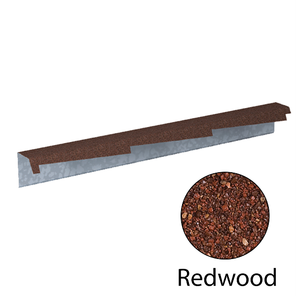 Фронтонная планка резная левая Gerard 1200мм Redwood 161
